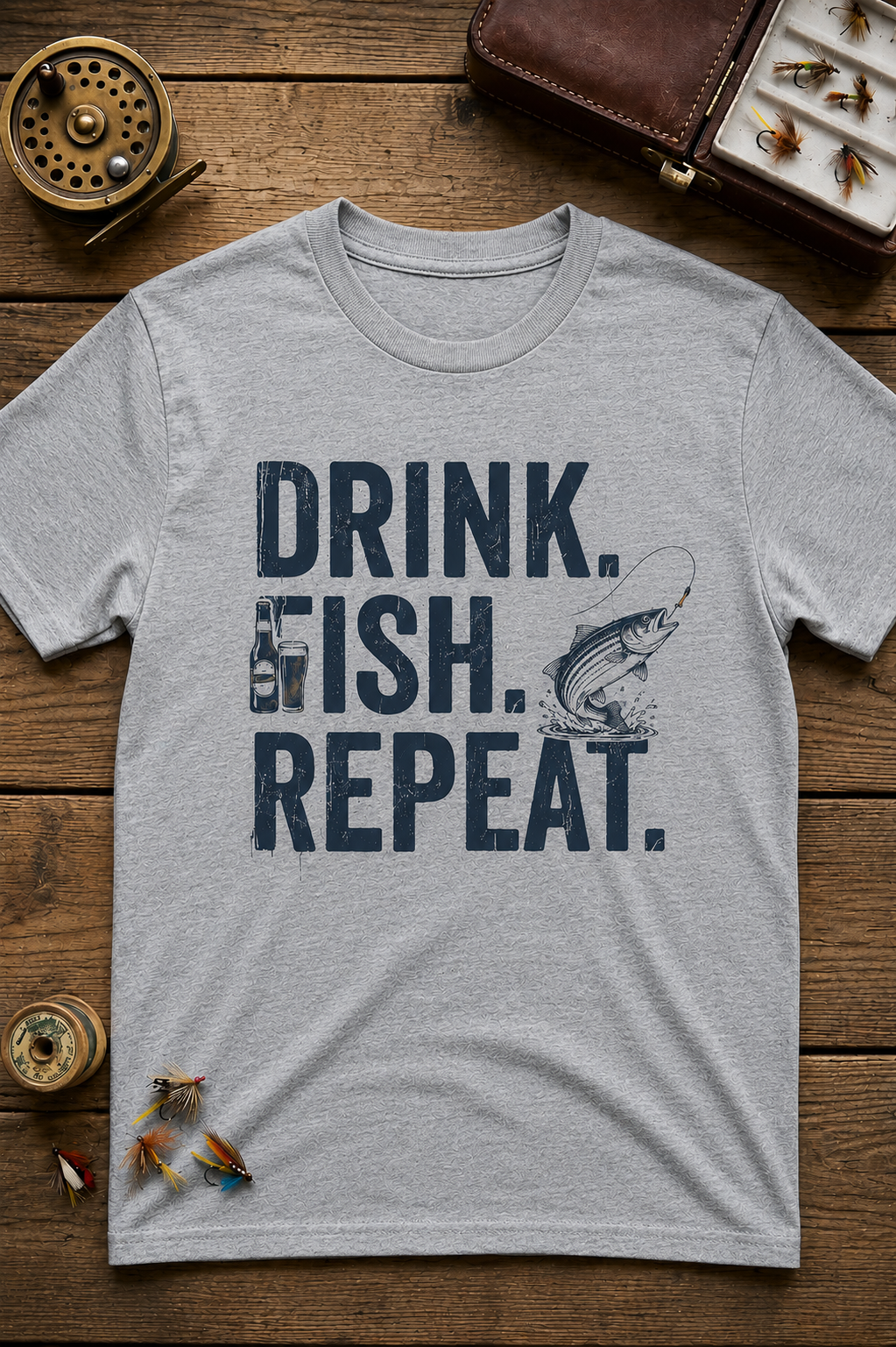 Drink. Fish. Repeat.